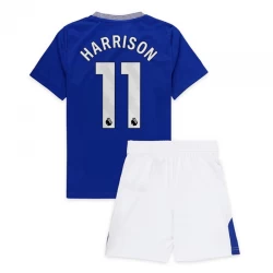 Børn Everton FC Harrison #11 Fodboldtrøjer 2024-25 Hjemmebanesæt